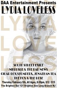 Opening for Lydia Loveless