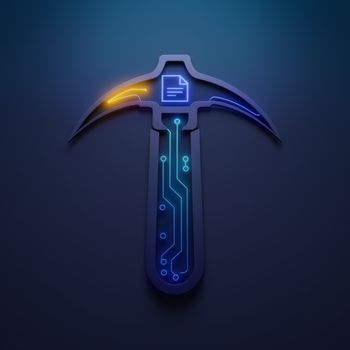 Pick axe artwork