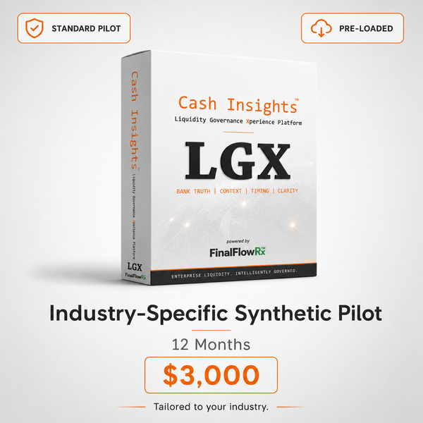 Cash Insights™ Industry-Specific Synthetic Pilot — 12 Months — Pre-Loaded Mode