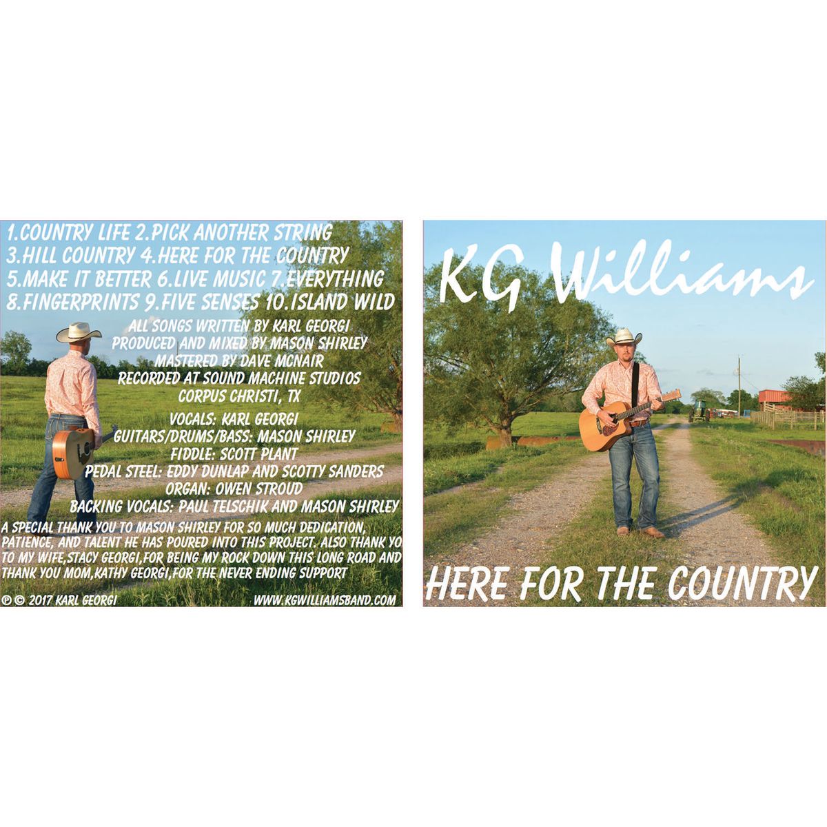 Here for the Country - CD