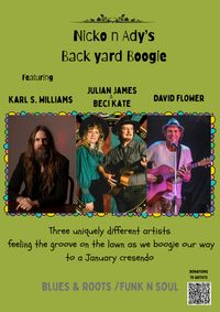 David Flower / Julian James and Beci Kate / Karl S Williams 