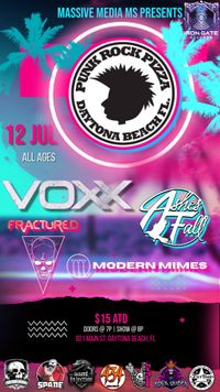 VOXX/w Fractured, Ashes Fall, and Modern Mimes