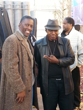 With Bill Dickens
