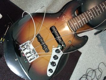 Coops bass...from this...(before)...
