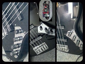 this is the system that I use in my Jazz bass...the EMG pick ups preamp...
