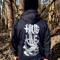 Pale Black Hoodie