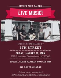 (RESCHEDULED) 7th Street w/ Raritan Road