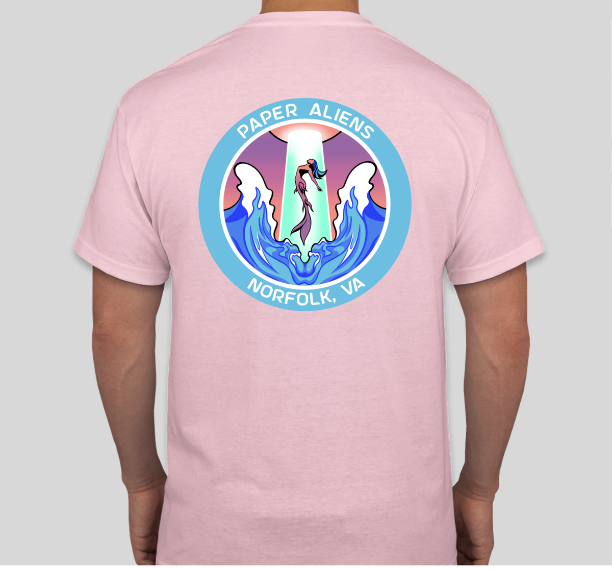 Alien Mermaid T-Shirt (PINK)