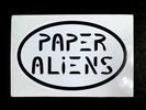 Paper Aliens Logo - Sticker