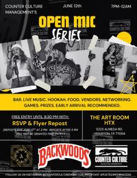 Counter Culture Management Open Mic Series