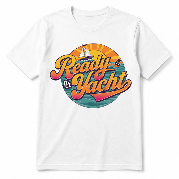 Ready or Yacht White T-Shirt