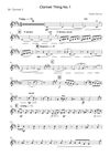 CLARINET THING NO. 1