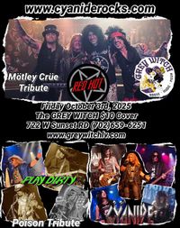 Red Hot with Special Guests Play Dirty and Cyanide