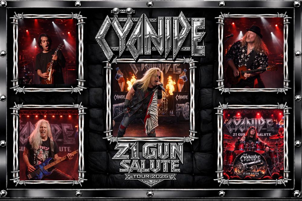 Motley Crue, KISS, Metallica, Ozzy Osbourne, Judas Priest, Iron Maiden, Ratt, Guns N Roses, Def Leppard