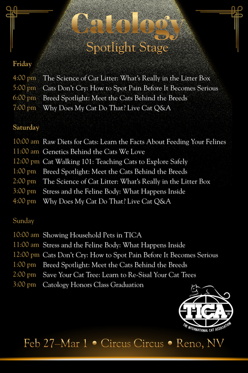 Cat Educational Speaker Series