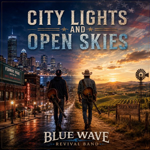 City Lights and Open Skies by Blue Wave Revival Bank