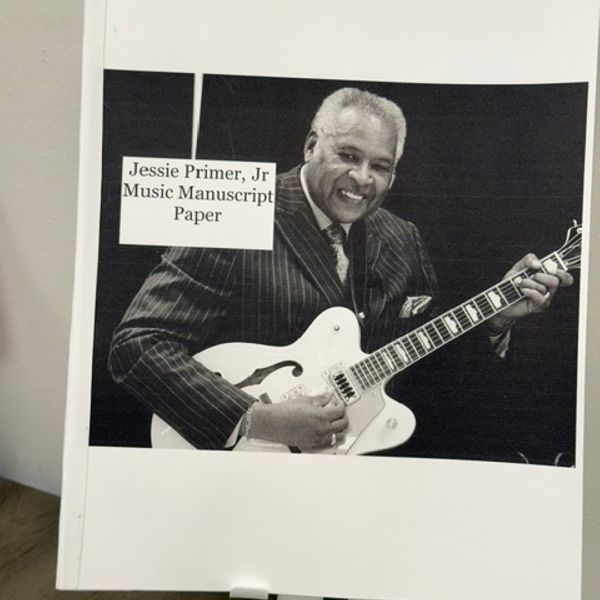 Jessie Primer, Jr Manuscript Paper Book