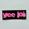 2025 Pink Logo Sticker