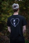WNSDY AT 7 HEARTBREAK T SHIRT - BLACK
