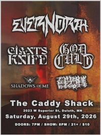 Evernorth & Giant’s Knife w/ God Cult, Shadows of Me & Throw Me The Remote