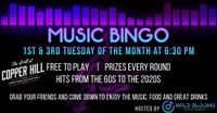 🎶 Music Bingo at The Grill at Copper Hill🎶