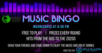 ⛳🎵Music Bingo at Hawk's Landing w/ Matty F🎵⛳