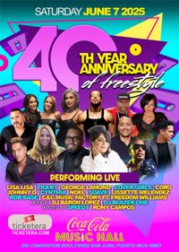 40TH ANNIVERSARY OF FREESTYLE