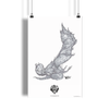DEVIL VVURMZ: THE HIVE III (ILLUSTRATED MINI PRINT) (VVURMZFLESSSHHH OPEN EDITION)