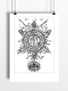 The Circle - Manifest From Beyond Illustrated Giclèe Print (vVurMzflessshhh Ltd Edition)