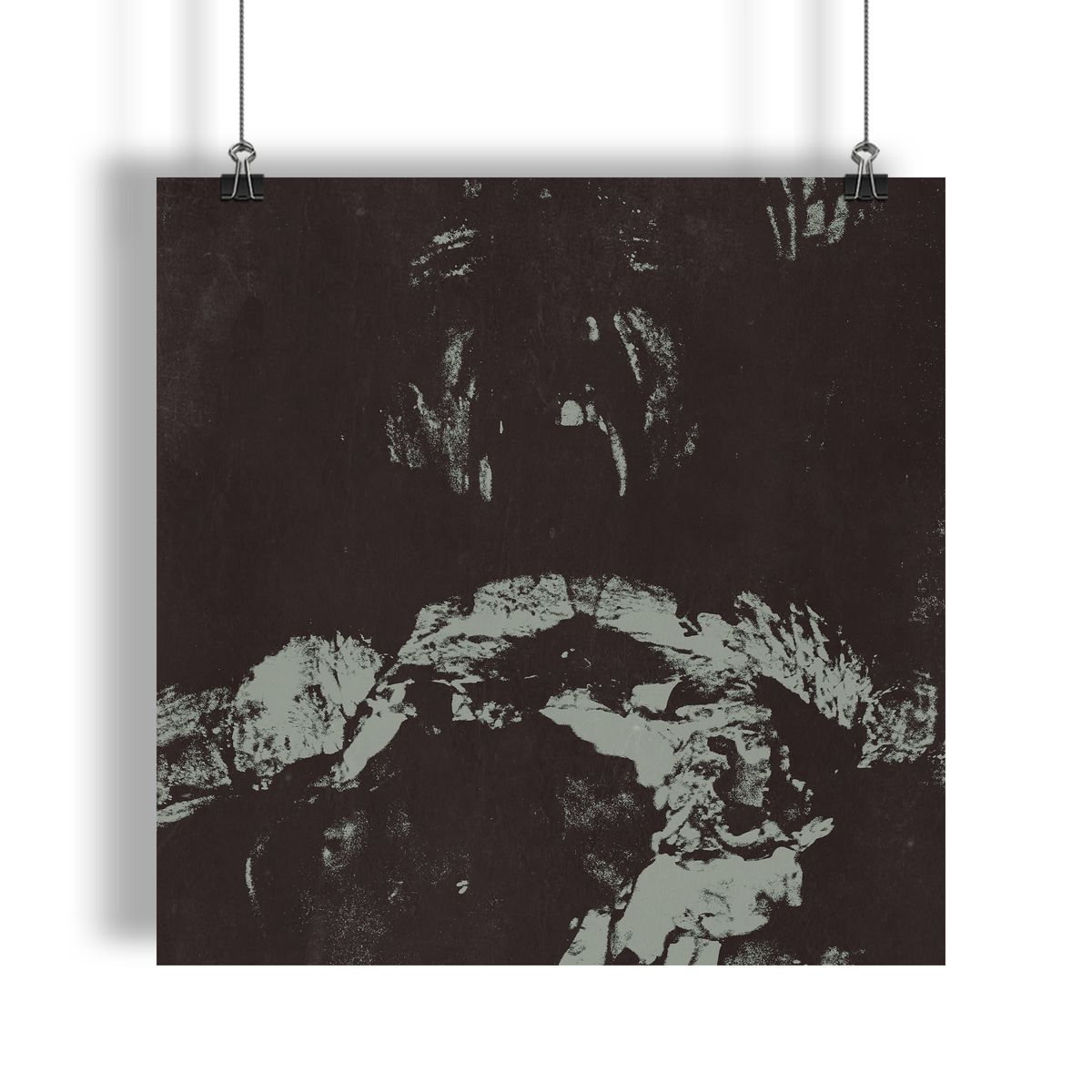 OBEY! (MIXED MEDIA GICLÈE PRINT)