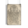 THE OCCULT EXAMINER: CTHULHU I (SKETCH VERSION) (ILLUSTRATED MINI PRINT)
