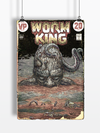 WORM KING (71' VERSION) (ILLUSTRATED MINI PRINT) (OPEN EDITION)