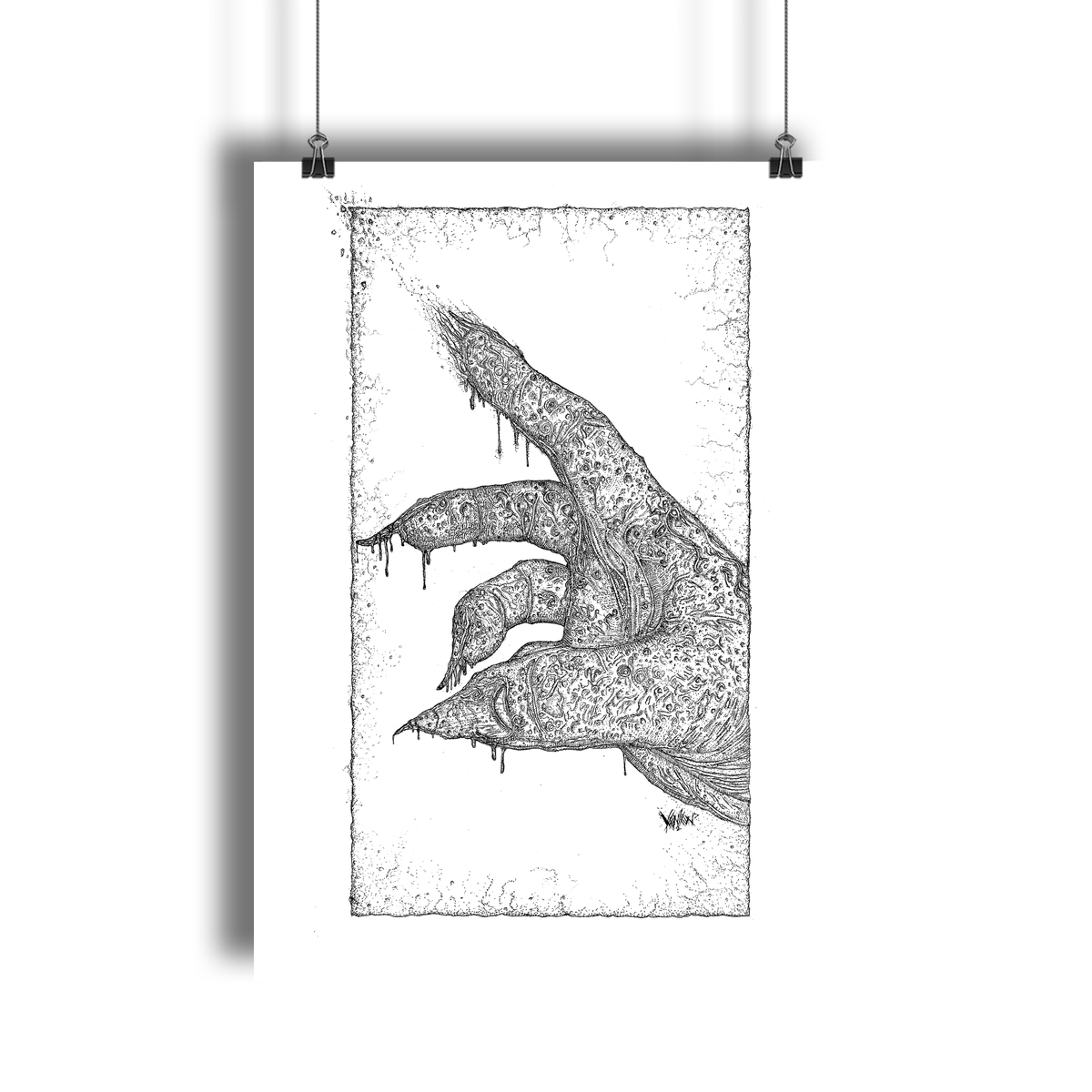 FLESH OF MY FLESH (ILLUSTRATED GICLÈE PRINT)