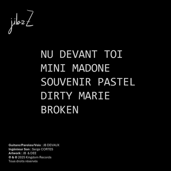 JibzZ : ALBUM Vinyle 