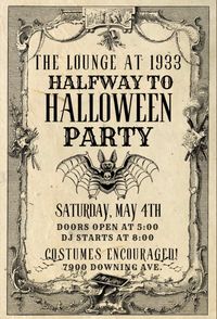 Half way to Halloween 