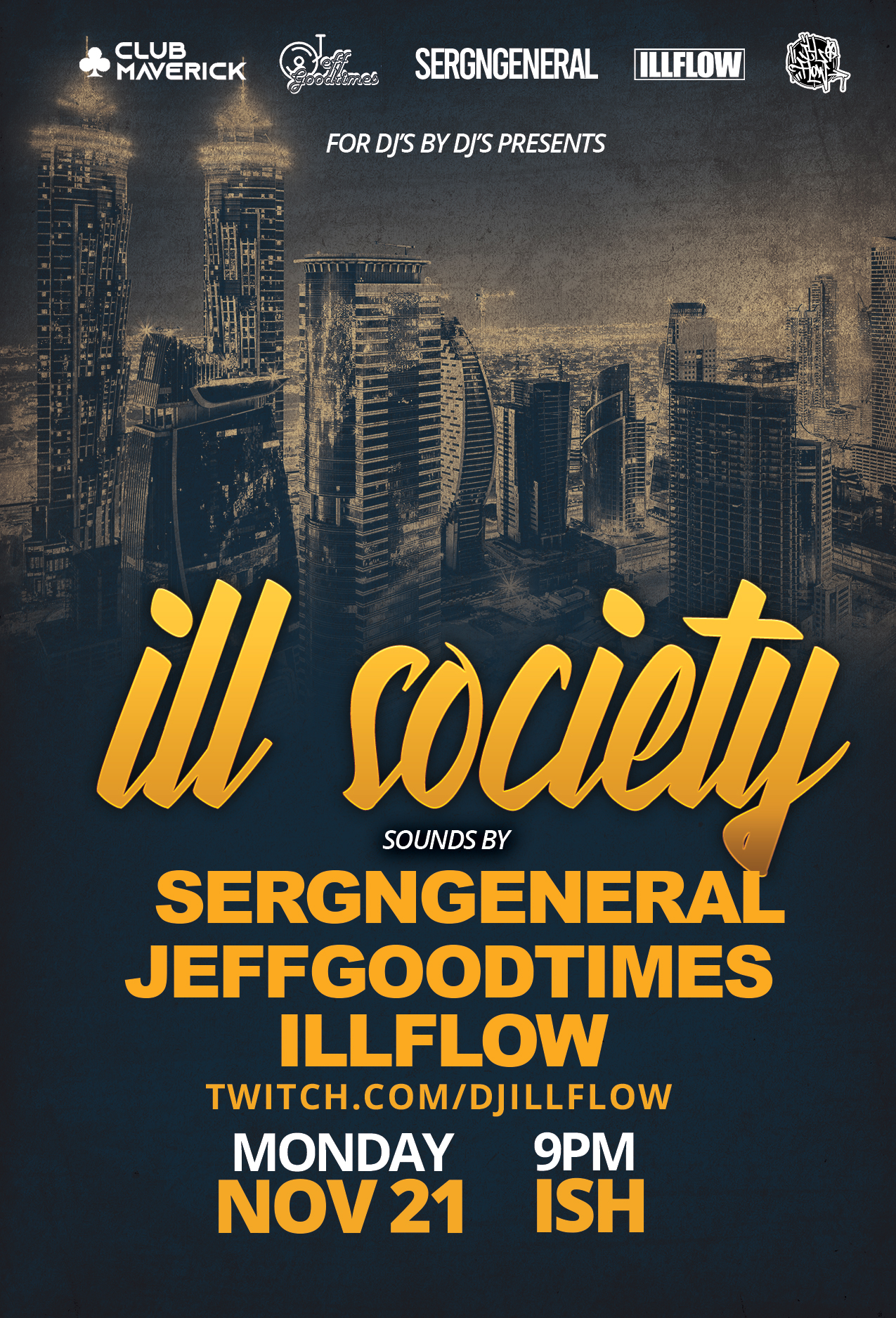 ILL SOCIETY EP 106 SERGNGENERAL x ILLFLOW episode artwork