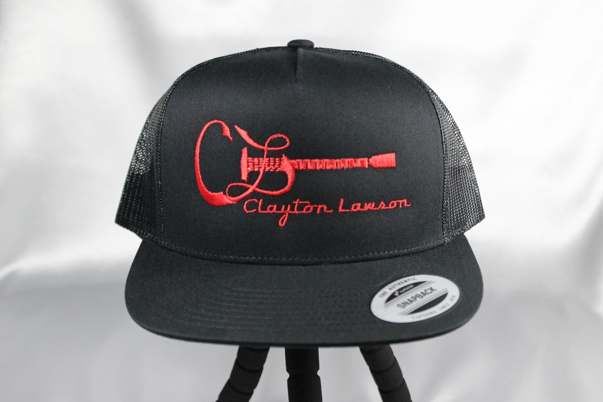 Black & Red CL Guitar Hat 