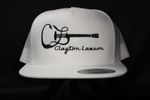 White & Black CL Guitar Hat 