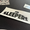 5" Black on White Sticker 