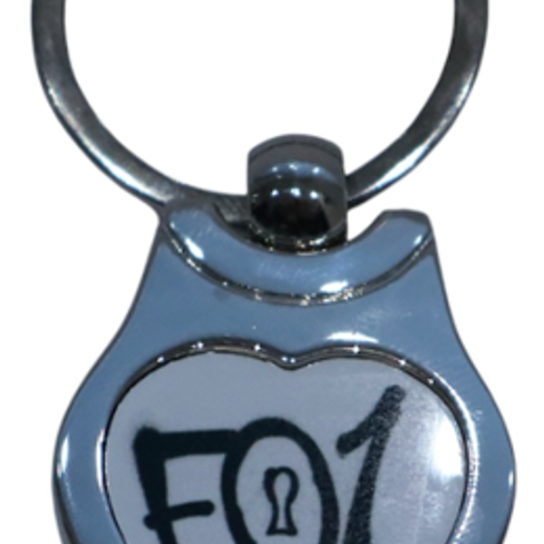 Classic FO1 Heart Keyring