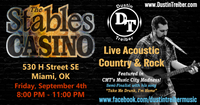 Dustin Treiber at The Stables Casino