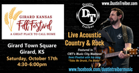 Dustin Treiber at the Girard Fall Festival