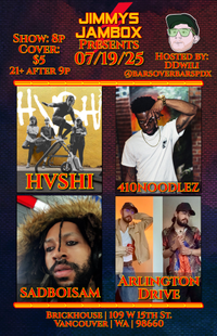 Jimmy's Jambox presents: Hvshi & more