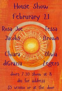 HOUSE SHOW- Rosa Joe Jacobs w Julian Oliver 