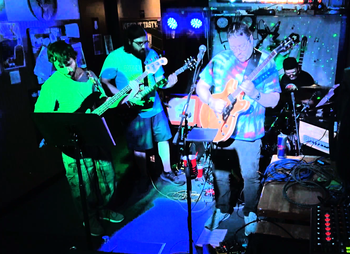 A Friday Night at Leap N Lizard.
