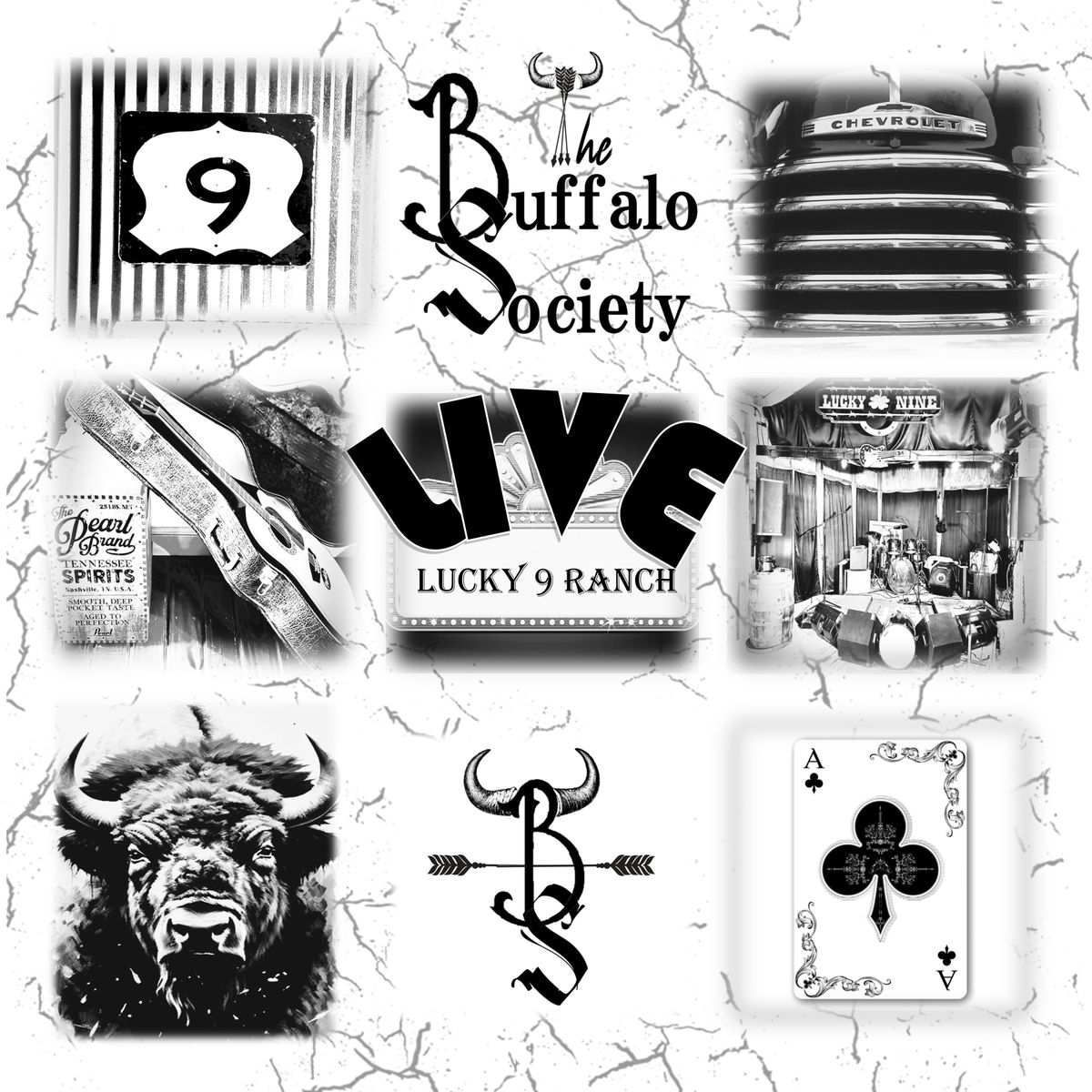 The Buffalo Society Live at The Lucky 9 Ranch - CD
