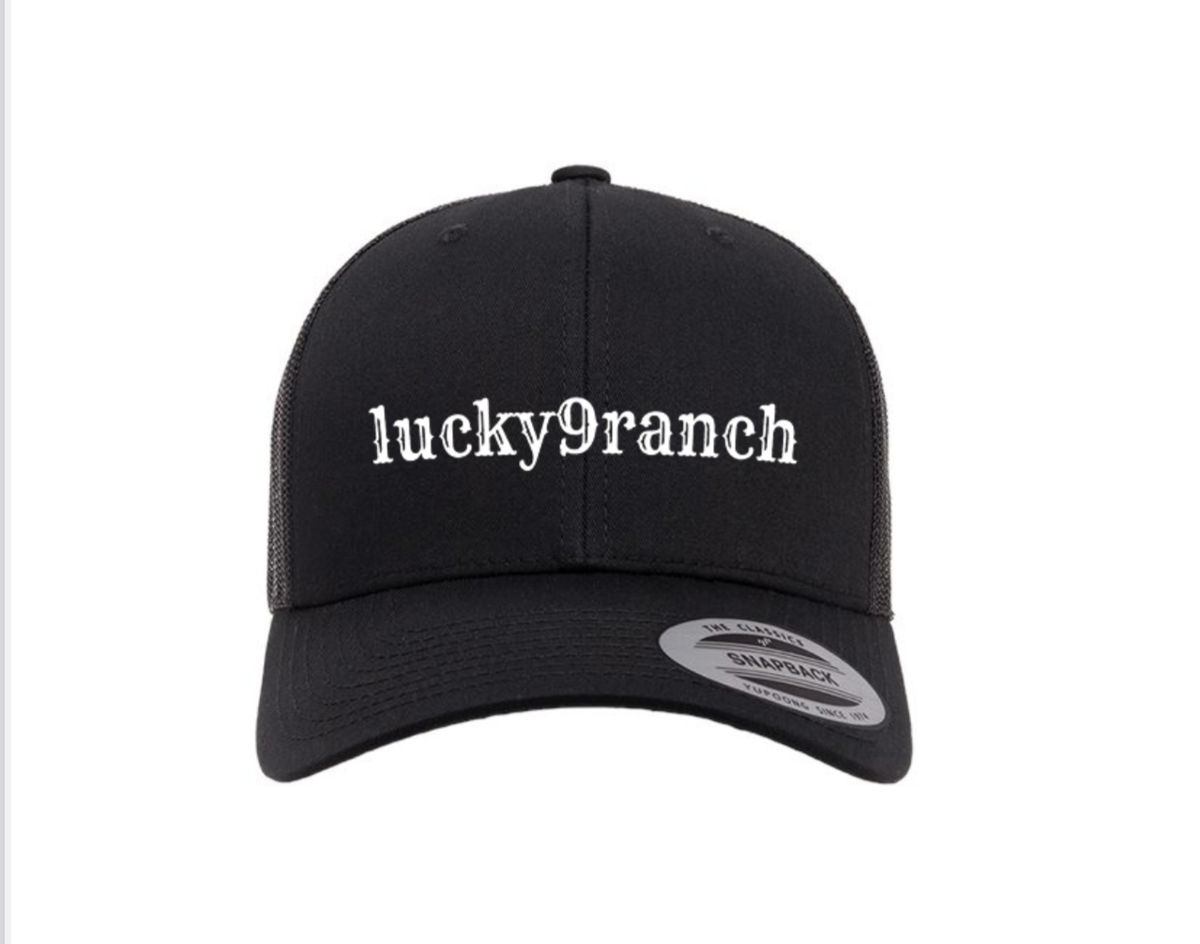 Lucky9 Embroidered Trucker Hat