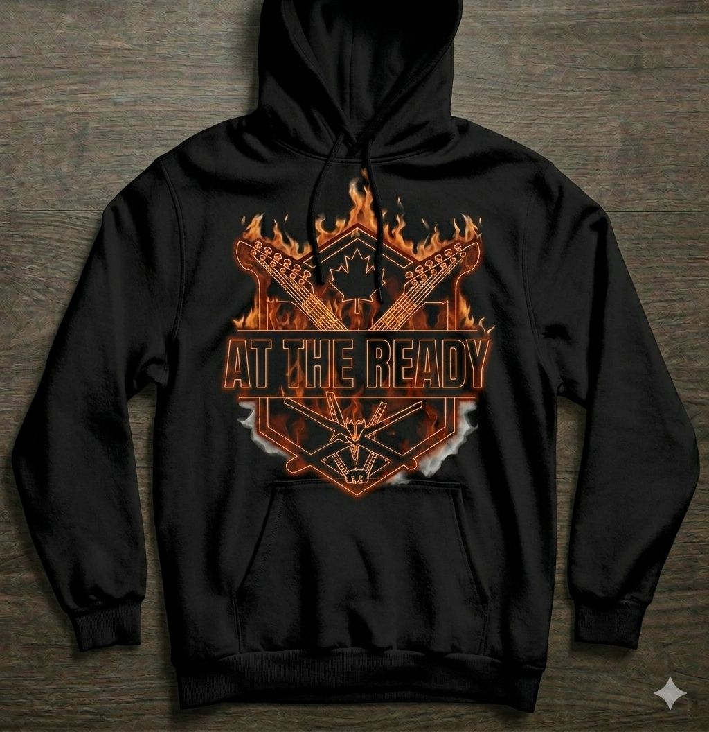 At The Ready Band Hoodie
