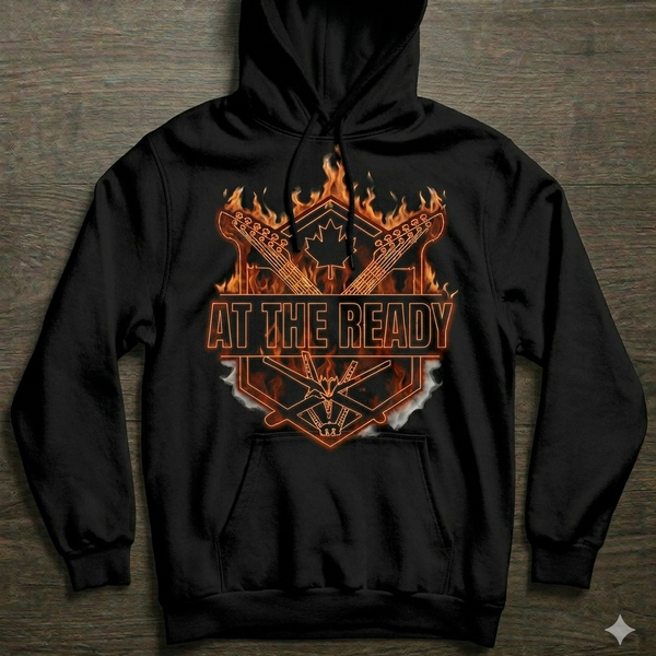 At The Ready Band Hoodie