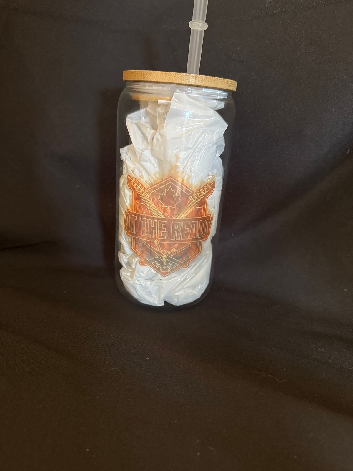 16oz transparent tumbler 